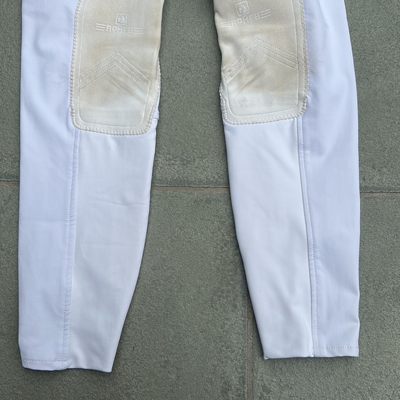 ROMFH White Riding Pants/Show Breeches 28L - Picture 6 of 6